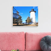 East Chop Light house, Massachusetts Canvas Print キャンバスプリント (インサイチュ (リビング))
