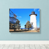 East Chop Light house, Massachusetts Canvas Print キャンバスプリント (インサイチュ (ウッドフロア))