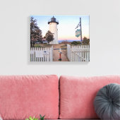 East Chop Light house, Massachusetts Canvas Print キャンバスプリント (インサイチュ (リビング))