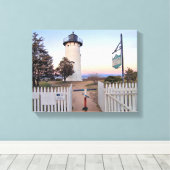 East Chop Light house, Massachusetts Canvas Print キャンバスプリント (インサイチュ (ウッドフロア))