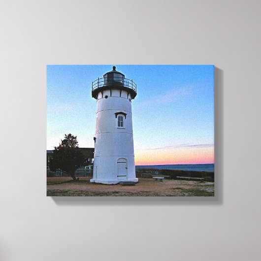 East Chop Light house, Massachusetts Canvas Print キャンバスプリント (正面)