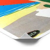 East Coast by LNER ~ Beach Umbrella ポスター (角)