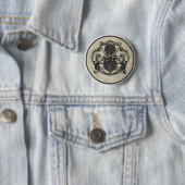 East India Companyの紋章付き外衣 缶バッジ (インサイチュ)
