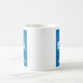 East Midlands(英国) - EMA Airport Code(EMA空港コード) コーヒーマグカップ (中央)
