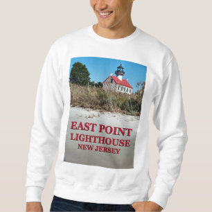 East Point Lighthouse、ニュージャージー州スウェットシャツ スウェットシャツ
