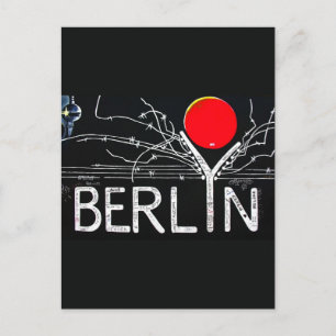 East Side Gallery、ベルリンの壁、バーベットワイヤー/レッドスー ポストカード