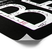 East Side Gallery, Berlin Wall, Barbed Wire/Red Su ポスター (角)