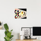 East Side Gallery,Berlin Wall,Dancing Freedom ポスター (ホームオフィス)