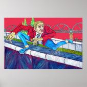 East Side Gallery, Berlin Wall, Escape Climb ポスター (正面)