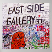 East Side Gallery, Berlin Wall, Graffiti ポスター (正面)