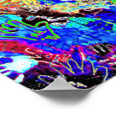 East Side Gallery, Berlin Wall, Hands (7) ポスター (角)