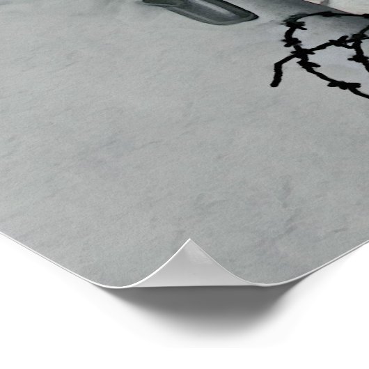 East Side Gallery, Berlin Wall, Sentry on Wall (ac ポスター (角)