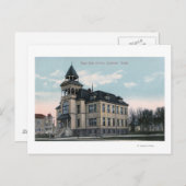 East Side School Bldgの外観 ポストカード (正面/裏面)