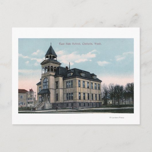 East Side School Bldgの外観 ポストカード (正面)