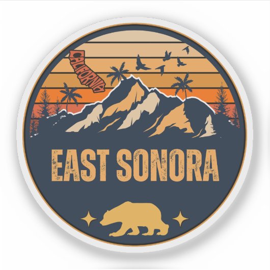 East Sonora（カリフォルニア州） シール (正面)
