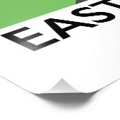 East Sussex, England train poster フォトプリント (角)