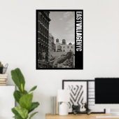 East Village New York City Poster ポスター (ホームオフィス)