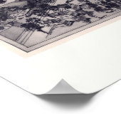 East Walpole, MAパノラママップ – 1898 ポスター (角)