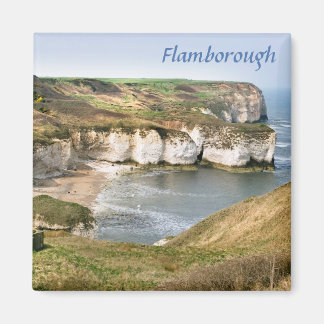 East YorkshireのFlamborough記念写真 マグネット