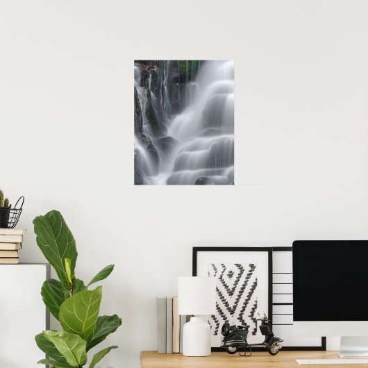 Eastatoe滝 ポスター (ホームオフィス)