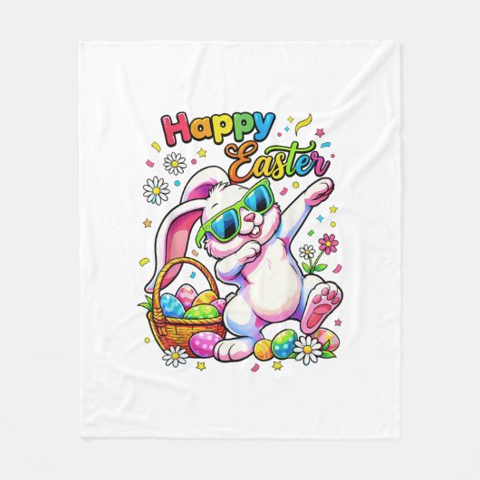 Easter フリースブランケット (正面)