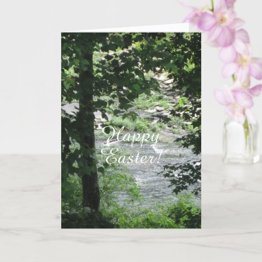 Easter, A Time of Renewal, Folded Greeting Card カード (蘭)