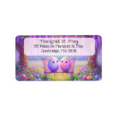 Easter Address Labels ラベル (正面)