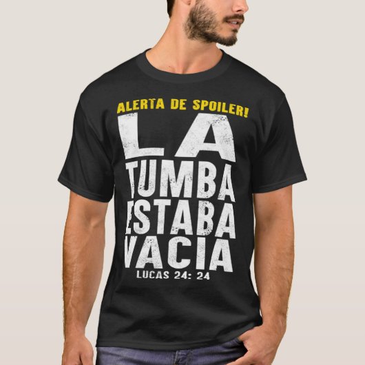 Easter Alerta De Spoiler La Tumba Estaba Vacia Chr Tシャツ (正面)