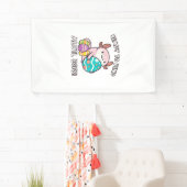 Easter Axolotl Ready To Find Alotl Eggs Hunt Boys  横断幕 (インサイチュ)