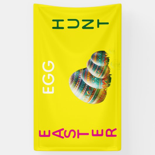 Easter Banner 横断幕 (縦)