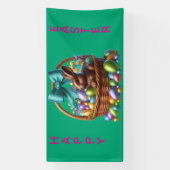 Easter Banner 横断幕 (縦)