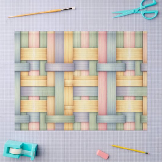 Easter Basket 薄葉紙 (クラフト)