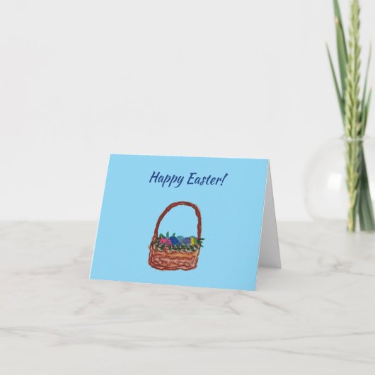 Easter Basket Card カード (正面)
