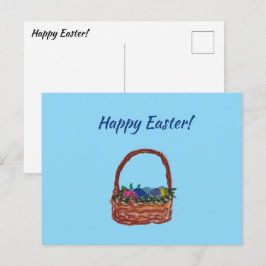 Easter Basket Postcard ポストカード