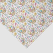 Easter Basket & Spring Floral Pattern 薄葉紙 (詳細)