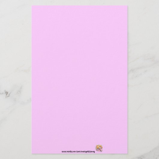 Easter Basket Stationery 便箋 (裏面)