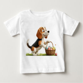 easter beagle ベビーTシャツ