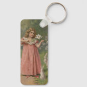 Easter Beauties, Vintage Illustration, 1898 キーホルダー (裏面)
