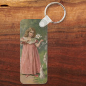 Easter Beauties, Vintage Illustration, 1898 キーホルダー (裏面)