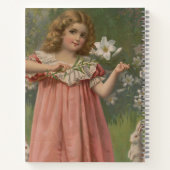Easter Beauties, Vintage Illustration, 1898 ノートブック (裏面)