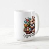 Easter Blessings-Hoppy Easter Coffee Mug コーヒーマグカップ (正面右)