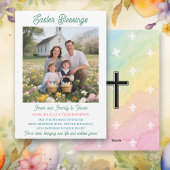 Easter Blessings Personalized Photo Template シーズンカード