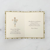 Easter Blessings Priest Chalice Resurrection シーズンカード (内部)