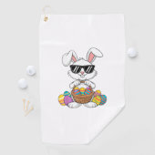 Easter Boys Girls Kids Toddler Bunny Rabbit Easter ゴルフタオル (インサイチュ)