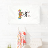Easter Boys Girls Kids Toddler Bunny Rabbit Easter 横断幕 (インサイチュ)