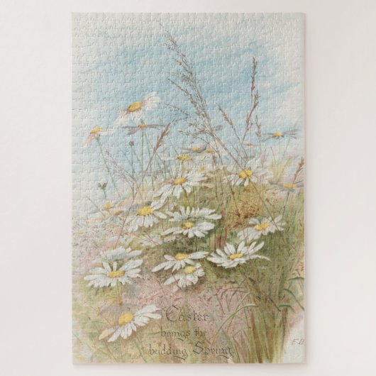 "Easter Brings the Budding Spring"  ジグソーパズル (縦)