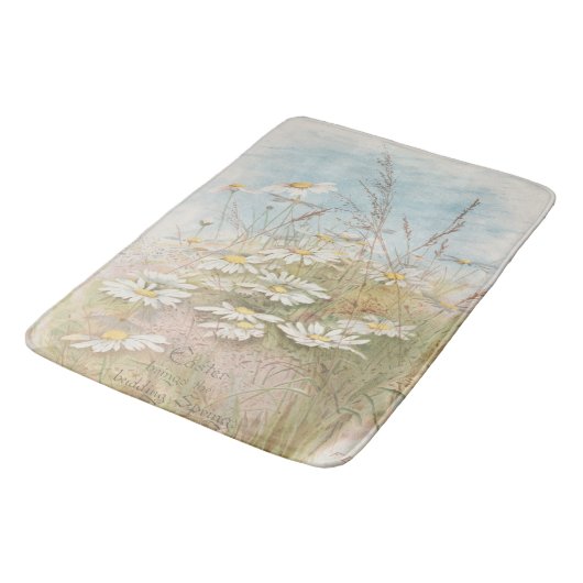 "Easter Brings the Budding Spring"  バスマット (アングル)