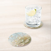 "Easter Brings the Budding Spring" ラウンドペーパーコースター (インサイチュ)