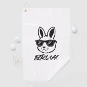 Easter Bruh Bunny Sunglasses Funny Meme Men Boys K ゴルフタオル (インサイチュ)