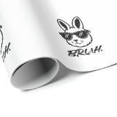 Easter Bruh Bunny Sunglasses Funny Meme Men Boys K ラッピングペーパー (ロールコーナー)